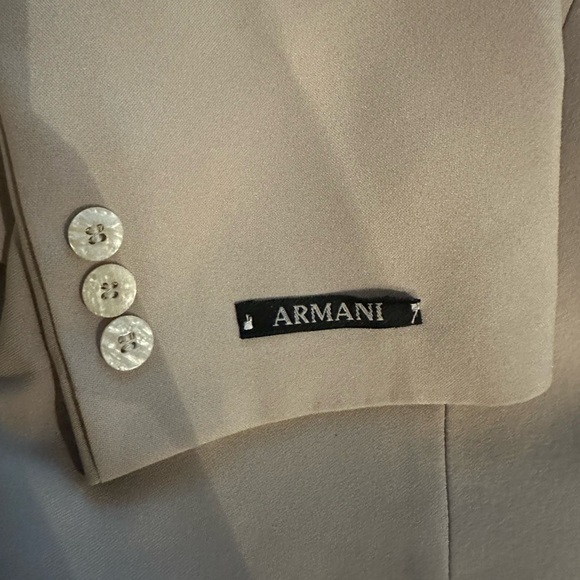 Emporio Armani Beige Button-Up blazer Jacket size 3XL - Picture 11 of 11